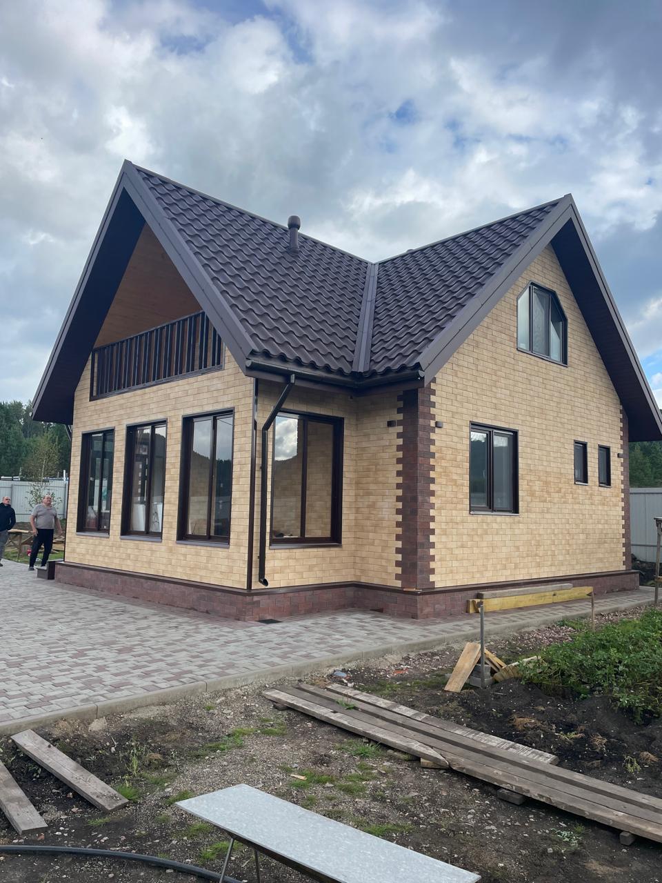 Проект 90 кв.м, Красноярский край, пгт.Емельяново